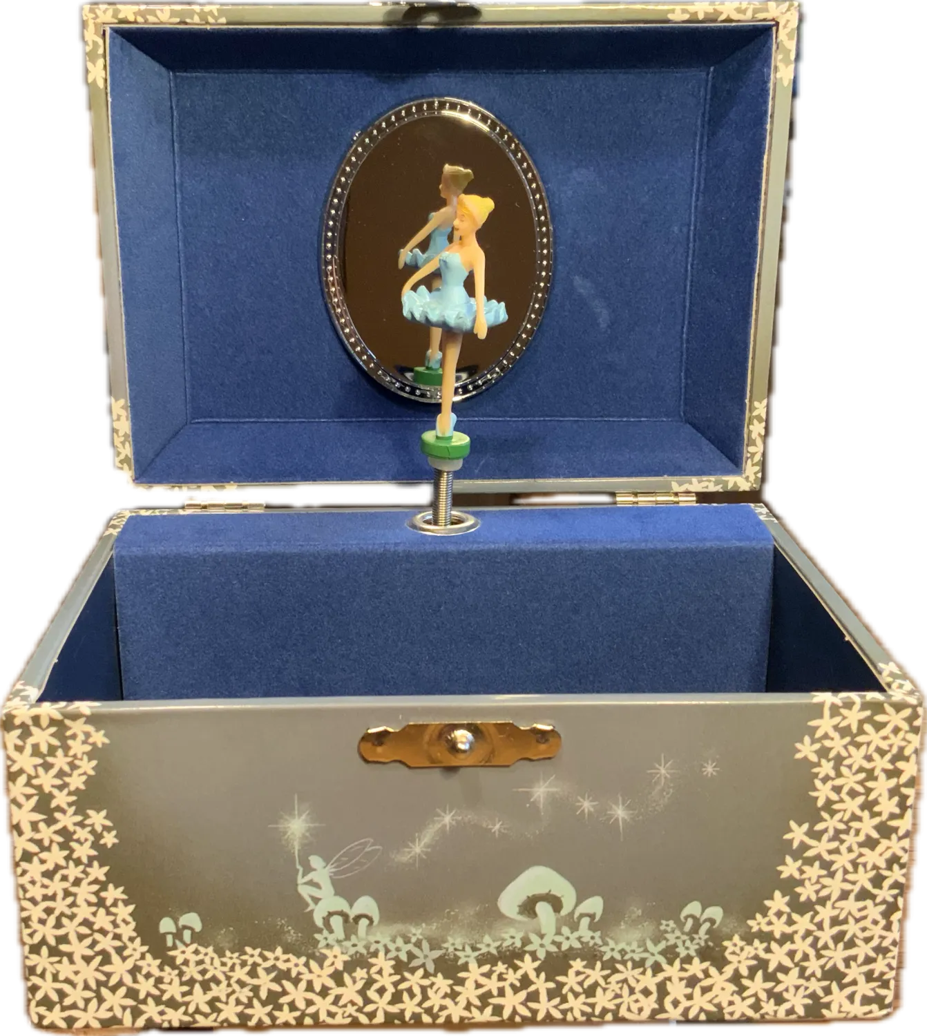 Ballerina von vorne geöffnet