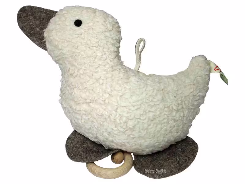 Baby- Spieluhr, Ente von Efie, Wiegenlied Sandmann,lieber Sandmann - Baby-Spieluhr von vorne