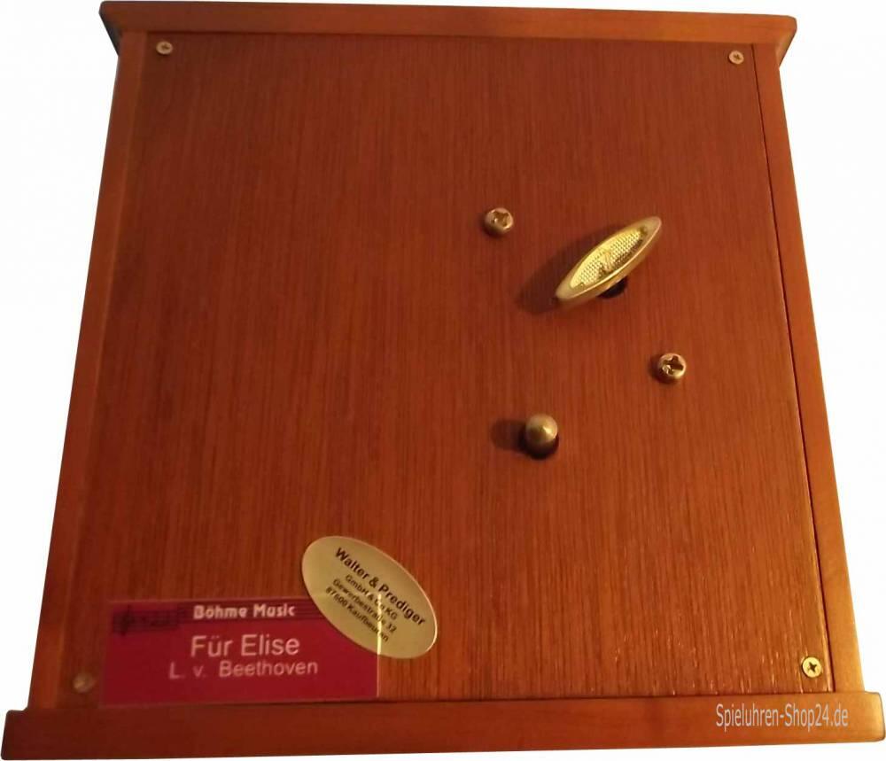 Klavier Spieluhr Holz mit Melodie  