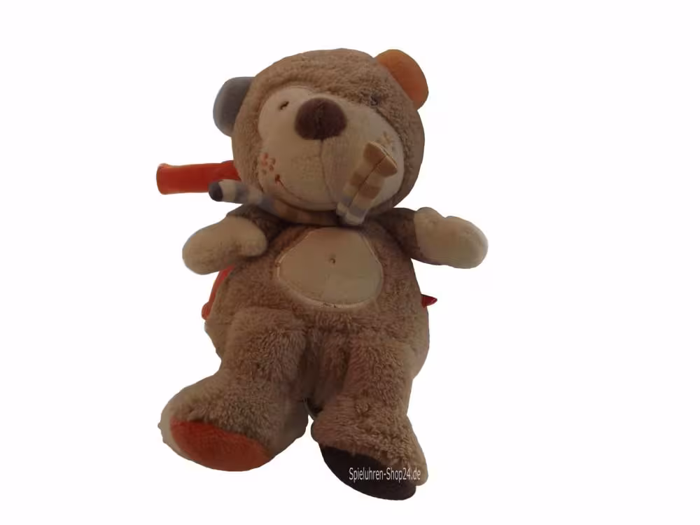 Mini Spieluhr Koala von Fehn, Reihe Monkey Donkey, liegend