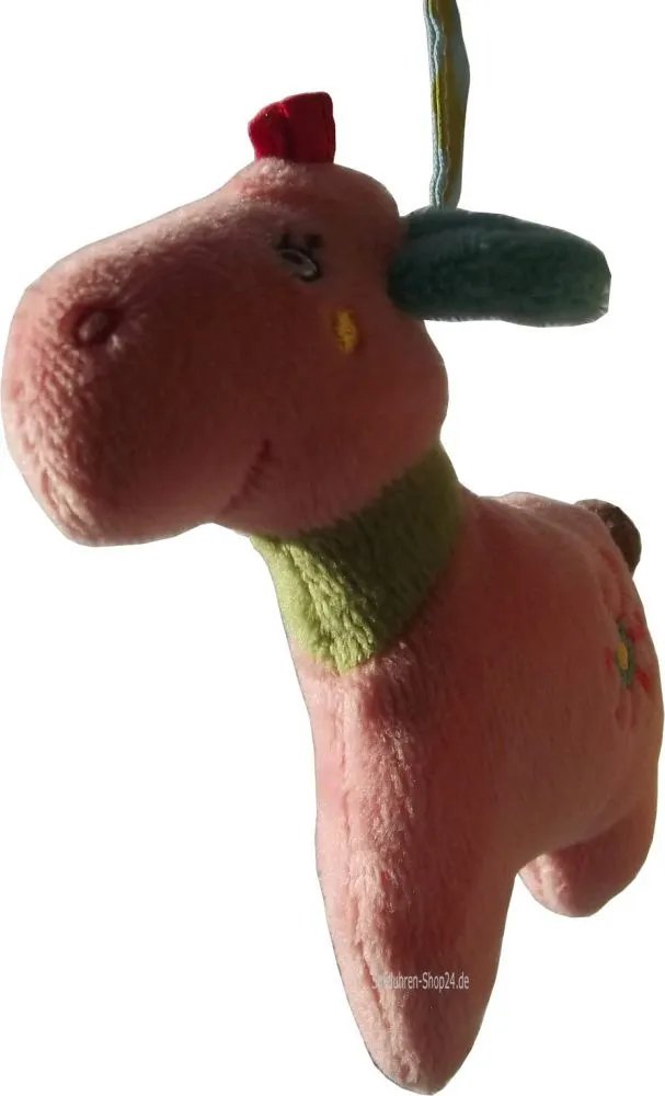 Reise Musik Mobile mini, rosa Giraffe