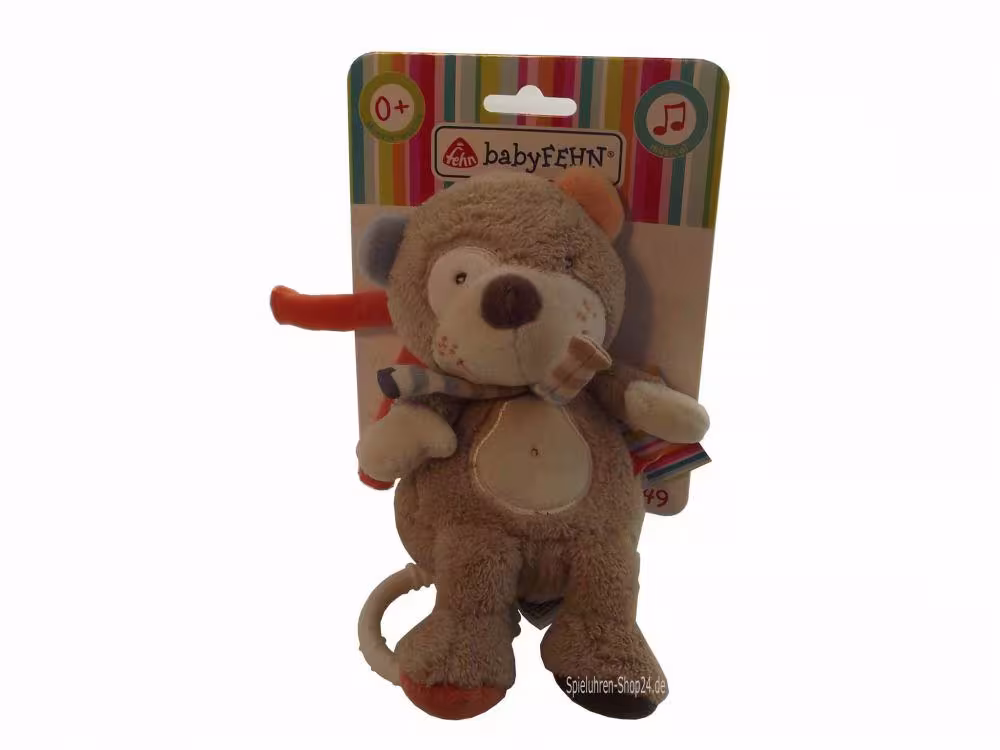 Mini Spieluhr Koala von Fehn, Reihe Monkey Donkey, mit Verpackung
