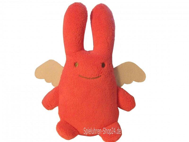 Engelshase Fuchsie als Musik Spieluhr von Trousselier, Ansicht vorn