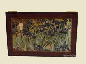 Musikschatulle Böhme, Holz Hochglanz braun, 