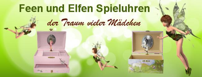 Feen und Elfen Spieluhren - Ein Traum vieler Mädchen