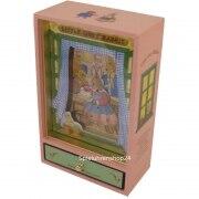 Oster-Spieluhr, tanzender Hase, Trousselier