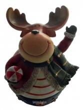 Weihnachtliche Elch-Spieluhr Rudolph