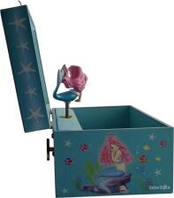 Kleine Meerjungfrau - Spieluhren von Trousselier, Seitenansicht Meerjungfrau bei geöffneter Musikdose