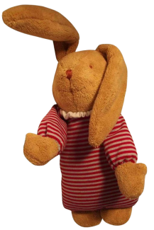 Baby - Spieluhr, Kuschelhase von Trousselier, Guten Abend Gute Nacht v. Brahms