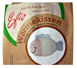 Wärmekissen Dinkel Fisch, Efie naturline 100% made in germany