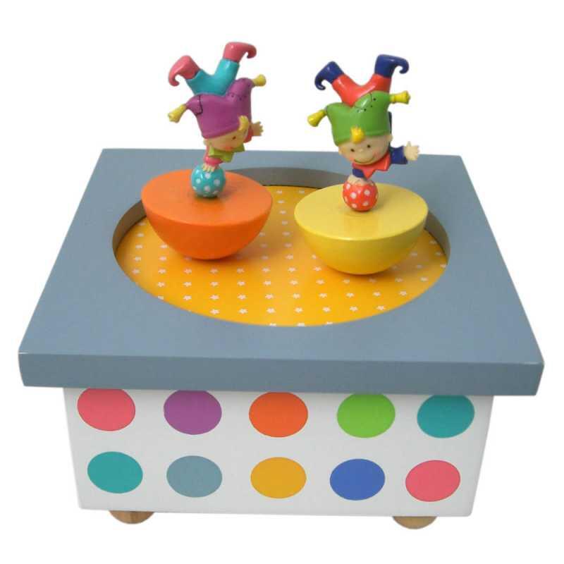 Trousselier_S950_Spieluhr_Holz_Akrobaten_Clowns_tanzen_Karusell_Kreisel_1_xl