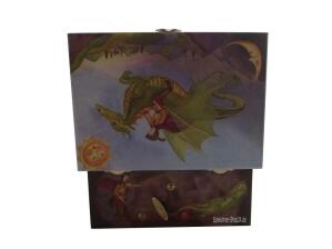 Drachenwelt, Dragon′s World - Playful Dragon, Enchantmints, Rückseitenansicht geöffnete Spieluhr