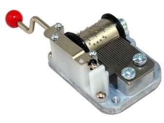 Handkurbel-Spieluhr - Spielwerke mit Handkurbel 18 Ton von Trousselier