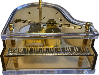 Spieluhr aus Acrylglas, Für Elise v. Beethoven