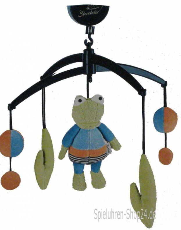 Finn der Frosch Musik Mobile mit Spieluhr, hängend