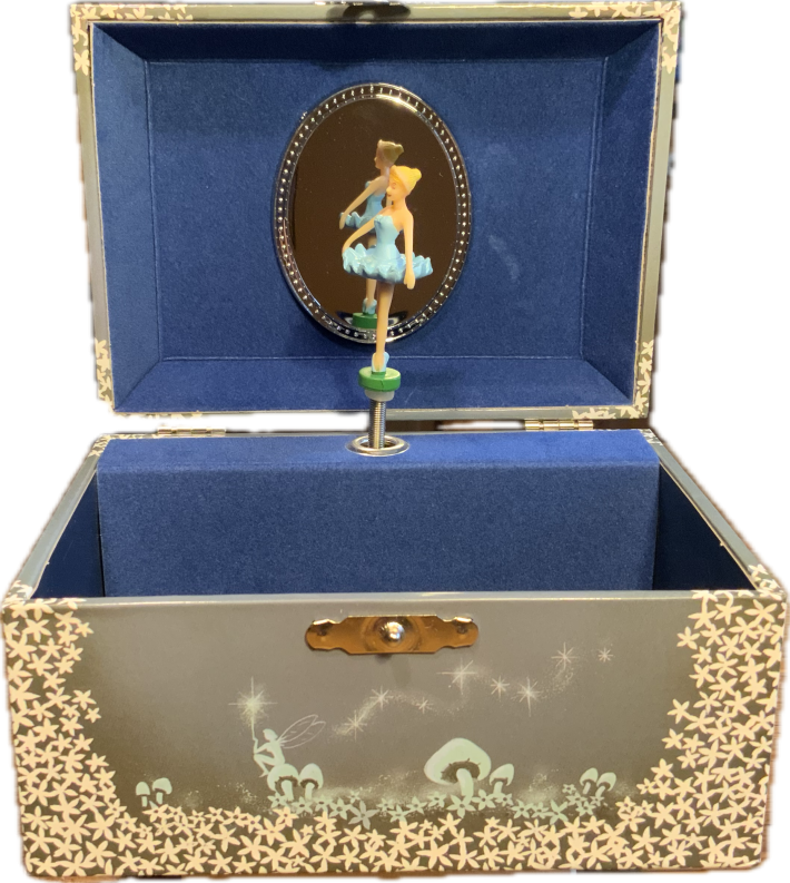 Ballerina von vorne geöffnet