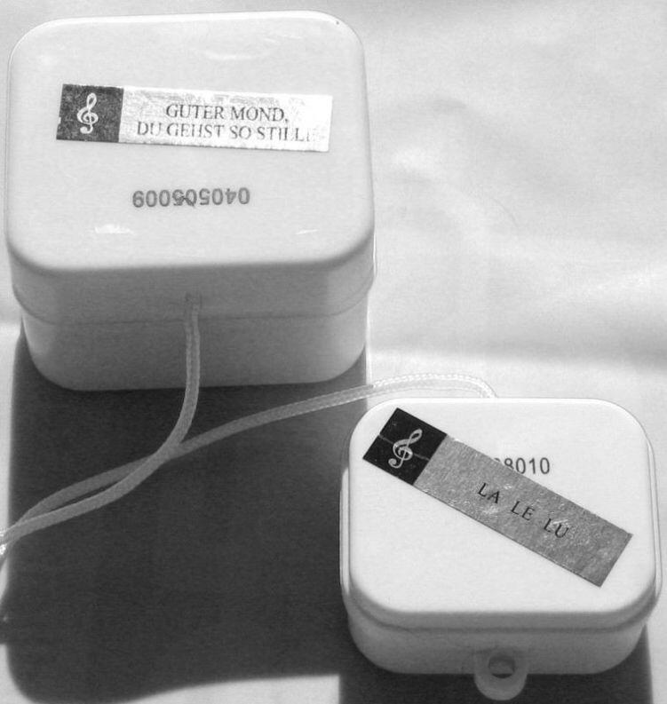 Kapsellaufwerk (oben) Ersatzlaufwerk mini (unten im Bild)