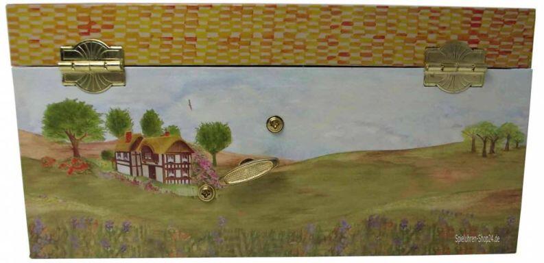 Kinder-Spieluhr, Pferd mit Fohlen - drehendes Pferd