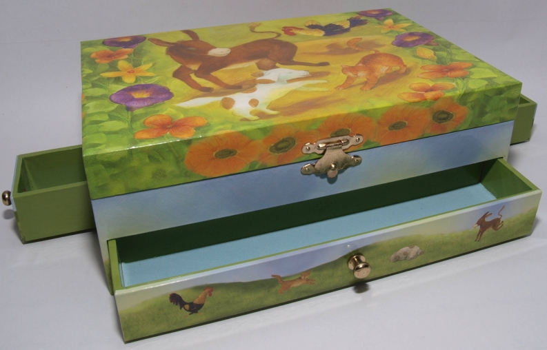 B6002 Ansicht Schubladen