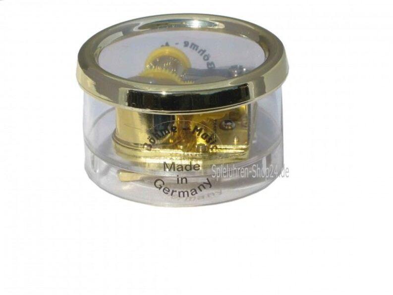 Runde Spieldose Acryl von Böhme Music