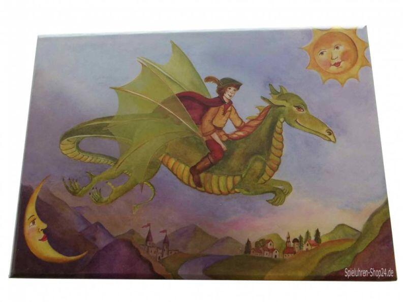 Drachenwelt, Dragon′s World - Playful Dragon, Enchantmints, Ansicht von oben auf den Deckel,