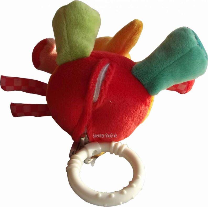 Klettverschluss am Mini Elefanten zum Wechsel Musik-Spielwerk